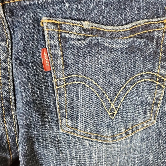 Levi's Red Tab Jeans 5 Pocket Straight Leg Size 8 Adjustable Waist Cowgirl - Picture 10 of 12